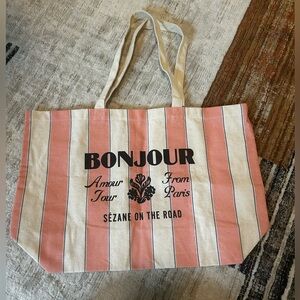 Sézane NWOT tote bag